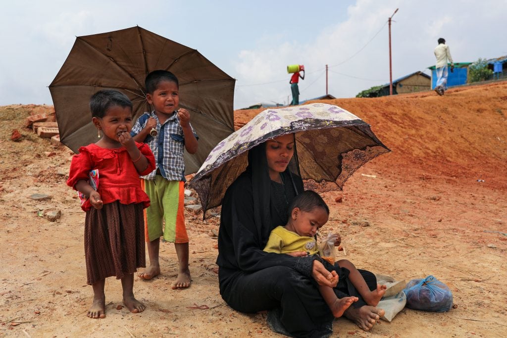 Healing power of playtime for refugee camp mums and kids