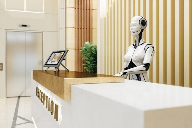 Service robots are a growing market.